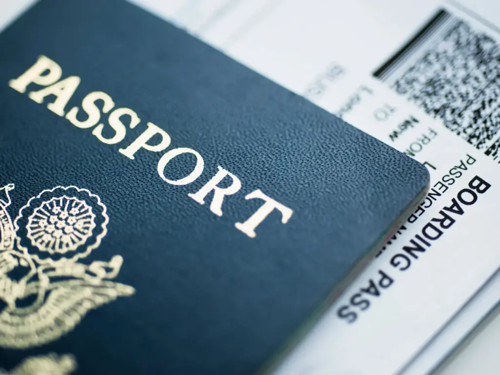 passport boarding pass